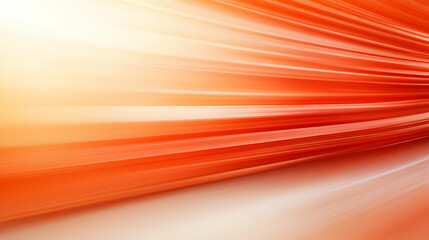 Poster - Abstract Orange and Red Motion Blur Background