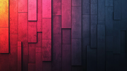 Fototapete - Abstract Colorful Background with Geometric Shapes and Textured Panel Design for Creative Projects