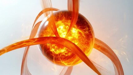 Poster - celestial core: a captivating, digitally rendered depiction of an energy core, showcasing a spherica
