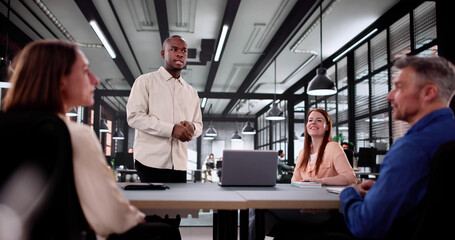 Poster - Diverse Group Of Professionals Collaborating