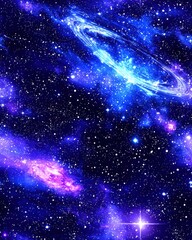 enchanting galaxy filled with stars and cosmic wonders illuminating the depths of outer space