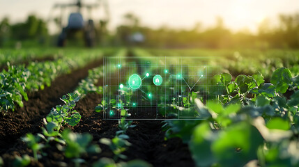 Poster - an ai powered system enhancing precision agriculture by analyzing crop health, soil conditions, and 