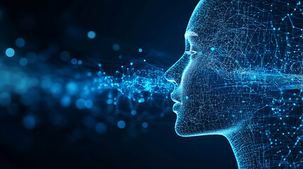 Poster - An AI powered system enhancing voice synthesis by analyzing speech patterns, tonal variations, and user preferences to create lifelike AI-generated voices