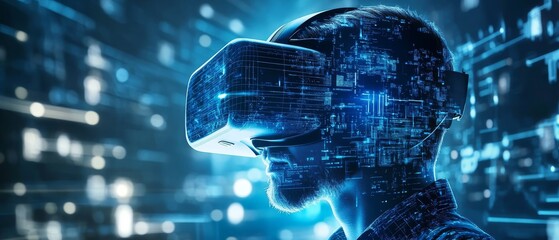 Poster - Explore the captivating realm of virtual reality, using advanced technology and innovative data visualization to turn ordinary digital experiences into exceptional and unforgettable ones
