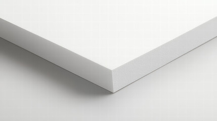 Poster - geometric elegance: a close-up captures the minimalist aesthetic of a pristine, modern architectural