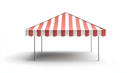 Poster - Find the best red and white striped market tent canopy for outdoor events and vendor booths online now