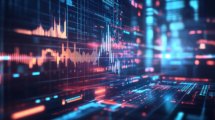 Poster - An AI powered system optimizing financial services by analyzing market trends, AI-assisted investment predictions, and real-time portfolio management for more effective financial planning