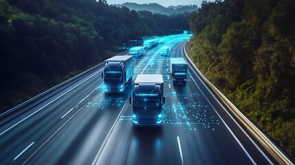 Poster - An AI powered system optimizing fleet management by analyzing vehicle performance, AI-assisted maintenance scheduling, and real-time driver behavior monitoring for safer fleet operations