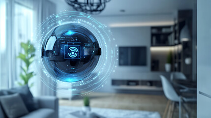 Poster - an ai powered system optimizing home security by analyzing real time threats, ai-assisted biometric 
