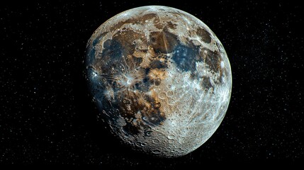 Wall Mural - A moon-sized living organism functioning as an entire planet.