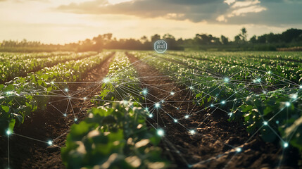 Poster - an ai powered system enhancing agriculture productivity by analyzing crop data, ai-assisted planting