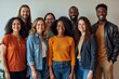 © Vera - Unity and Inclusivity in the Workplace: Employees from Diverse Backgrounds and Ethnicities Stand Together