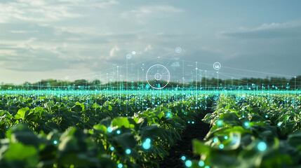 Poster - an ai powered system improving agricultural yield prediction by analyzing crop data, ai-assisted wea