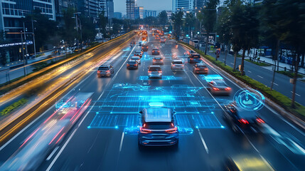 Poster - An AI powered system improving autonomous driving by analyzing vehicle data, AI-assisted navigation, and real-time traffic monitoring for safer self-driving cars