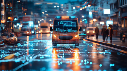 Poster - An AI powered system improving disaster response by analyzing real time data, AI-assisted resource allocation, and emergency tracking for faster