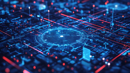 Poster - An AI powered system improving public safety by analyzing crime data, AI-assisted crime prediction, and real-time emergency alerts for faster response times