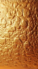 Fototapete - Dynamic ripple effects on metallic gold and copper surfaces with varied textures and patterns