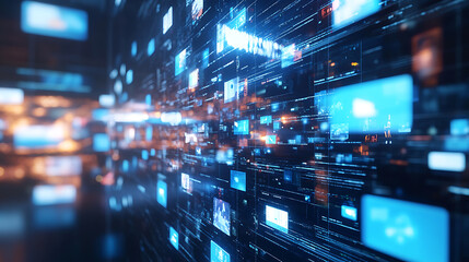 Poster - An AI powered system optimizing content moderation by analyzing user generated content, AI-assisted flagging of inappropriate material, and real-time moderation tracking for safer online communities