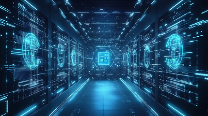 Poster - An AI powered system optimizing cybersecurity by analyzing threat data, AI-assisted attack prediction, and real-time system protection for more secure digital environments