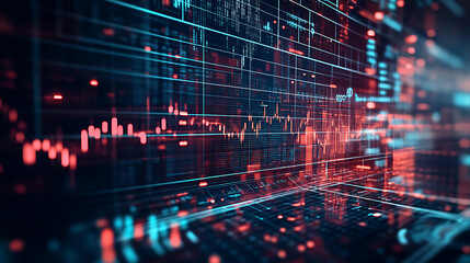 Poster - An AI powered system optimizing financial trading by analyzing market trends, AI-assisted risk management, and real-time investment insights for smarter trading decisions