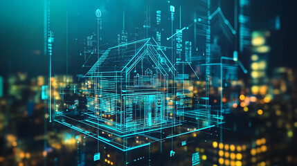 Poster - An AI powered system optimizing real estate investments by analyzing market data, AI-assisted property valuation, and real-time market trend analysis for more profitable investment decisions