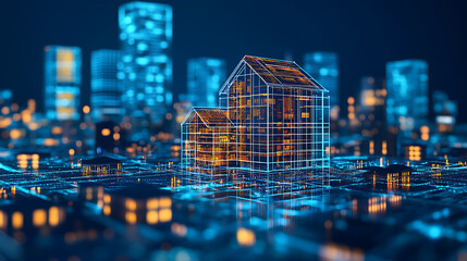 Poster - An AI powered system optimizing real estate pricing by analyzing market data, AI-assisted property valuation, and real-time market trend forecasting for accurate pricing strategies