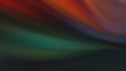 Poster - Abstract blurry background with shades of red green and black creating a soft artistic effect