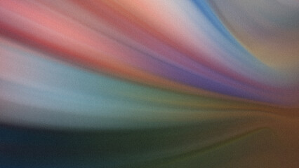 Poster - Abstract multicolored background with blurred lines and soft gradients creating a dreamy atmosphere effect