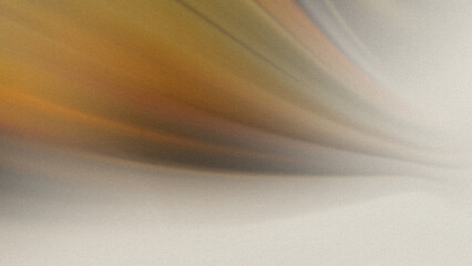 Poster - A blurry abstract close up of an indistinct object with shades of white brown and orange colors present