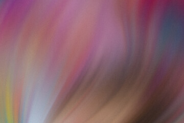 Poster - Abstract blurred background featuring shades of pink purple brown and yellow creating a soft dreamy effect