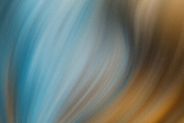 Poster - Abstract blend of blues and browns creating a soft and textured background with blurred edges and gradients