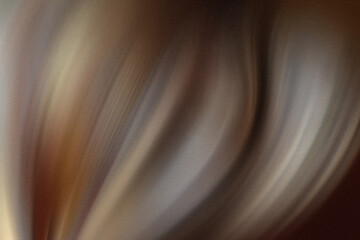 Poster - Abstract blurred close up of flowing golden brown hair creating a soft and dreamy visual effect seen here