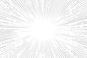 Poster - Abstract radial lines