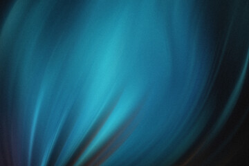 Poster - A vibrant abstract background featuring shades of blue and teal with soft flowing light patterns design