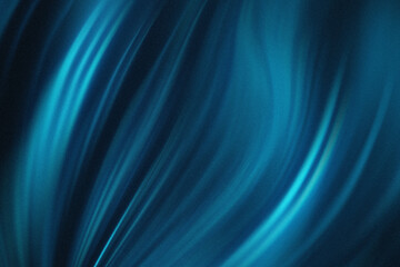 Poster - Abstract background featuring blurred turquoise and blue hues creating a dynamic and flowing composition