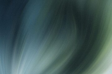 Poster - Abstract blurred background showcasing shades of blue green and white with soft flowing light patterns