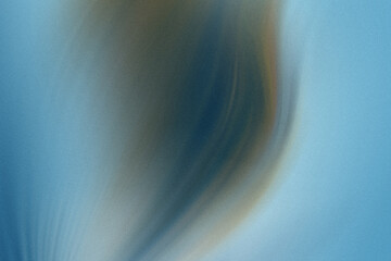 Poster - Abstract blurry background with blue and brown color gradient creating a soft and smooth texture effect