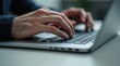 © sea and sun - typing keybord screen hands fingers - ai generated