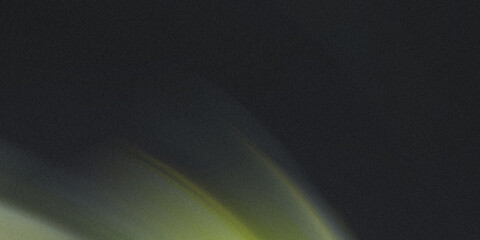 Poster - A blurry image showing a dark background with a soft green glow at the bottom of the frame area view