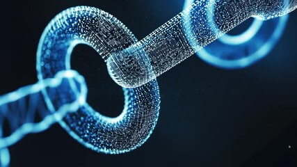 Poster - Blockchain Technology Representation in a Peer to Peer Network Generative AI