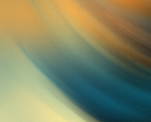 Poster - Abstract background featuring a blend of colors including yellow orange and blue creating a soft gradient