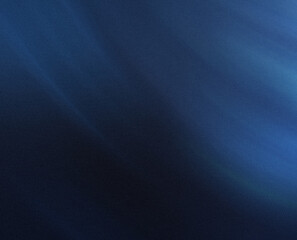 Poster - Abstract dark blue gradient background with smooth transitions and subtle light variations present here