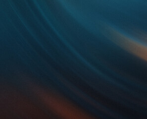 Poster - Abstract dark blue and brown gradient background with soft light and blurry texture effect design art