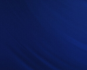 Poster - A gradient of dark blue color transitioning smoothly creating a soft and blurred abstract background image