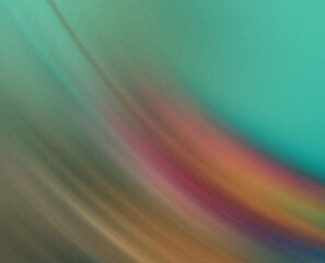 Poster - An abstract painting with blended colors creating a dynamic and fluid visual experience on canvas art