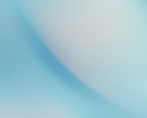 Poster - A soft gradient of light blue and white creating a smooth and calming abstract background texture effect