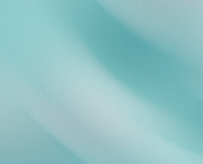 Poster - A soft gradient of teal and light blue creates a calming and visually appealing abstract background image
