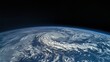 © YauheniB - Imagen de la tierra desde el espacio con huracán