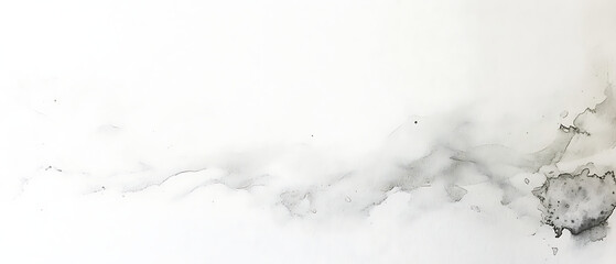 Poster - White paper texture background, white color watercolor, white background, high-resolution photography