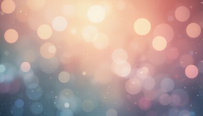 Poster - Captivating bokeh light display abstract background digital art soft colors aesthetic view visual serenity for creative projects